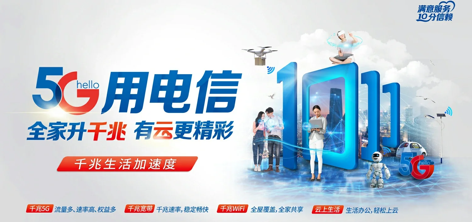 中国电信 罗江区电信宽带 宽带套餐